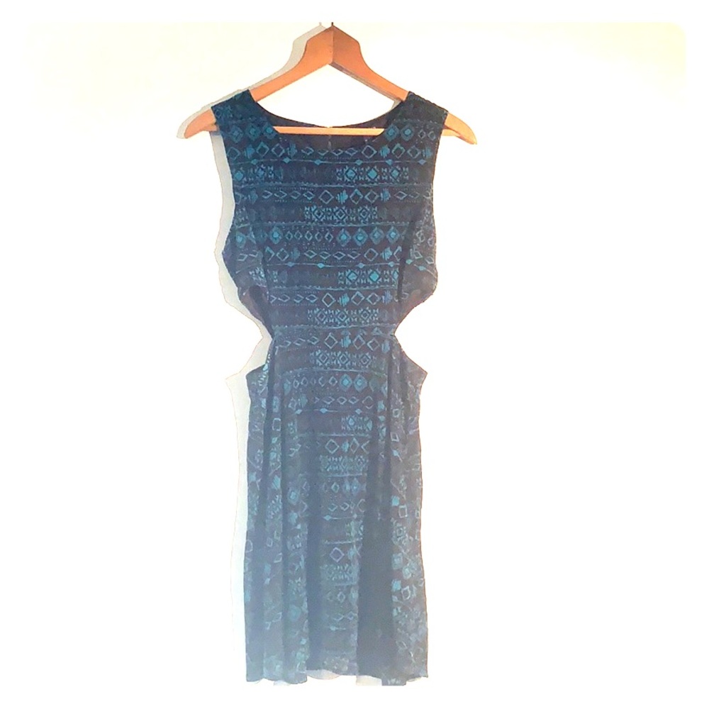 Aztec Print Dress